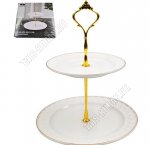 Шарм Фруктовница 2х ярусная d15/20см, п/у (12) 