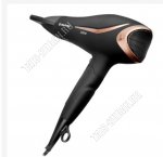 Фен 2200Вт складн.ручка,черн.матов/медный 