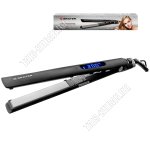 Выпрямитель д/волос керам. 50Вт,пласт.(25х120мм) черный (30) 