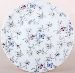 Амариллис/Бабочки Тарелка плоская d19см (6)