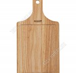 Гевея Доска прямоугольная 40х21см,толщина 1,5см,вырубленная ручка,желоб (12) 