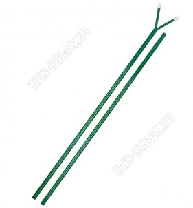 Подпорка д/дерева, метал, d16мм h200см, разборн, зелен (10) 