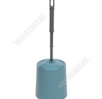 Ерш+подставка WC бирюзово-синий (30) 