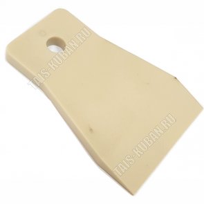 Шпатель резиновый 60мм белый 3080079 (1/5) 