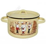 Сомелье кремовый Кастрюля 1,5л (цилиндр)(8) 