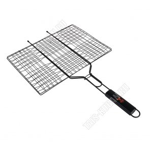 Решетка плоск 40х30см с А/П,черн (2) 