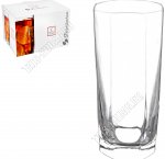 Стакан высокий н-р 6шт 275мл HISAR п/у (8)