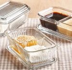 Масленка 2хсекц с крышкой 19х13см 