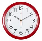 Часы (стекло/пластик) круглые d29см 