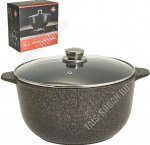 Кастрюля-казан 8л d28 h16см с крышкой (3)