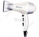 Фен 2000Вт 3t реж,2скор,хол.возд, концентрат,прорезин.ручк, петл.д/подв, двигатель DC,белый (12)