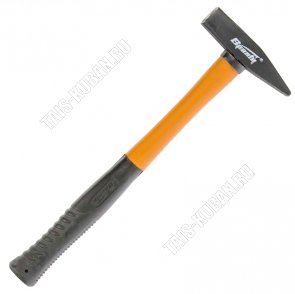 Молоток слесарный 200гр, фиберглас.обрезин.рукоятка 