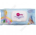 Влажные салфетки детские 70шт,с крышкой 