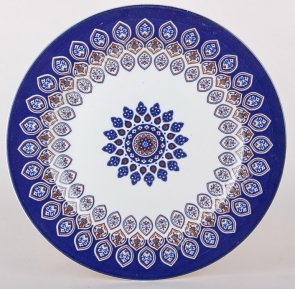 Morocco/Синий узор Тарелка плоская d20см, б/уп (60) 