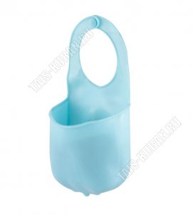 Держатель для губки на кран (8х4,5 h19,5см) пвх (12) 