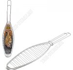 Решетка плоская для рыбы 27х9см (12) 