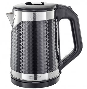 Чайник пластик+нерж. 2,0л 1800Вт диск,2-ые стенки (внутр.нерж.сталь) (12) 