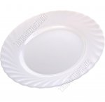 TRIANON WHITE Тарелка плоская d24,5см (24)