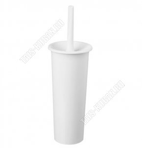 Ерш+подставка WC кругл, светл.серый (10) 