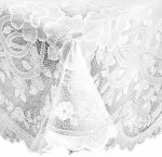 Скатерть ажурная, кругл.(d182см) белый 