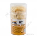 Зубочистки (бамбук) 180шт, Рыжий кот (50)