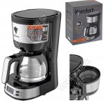 Кофеварка капельная 600Вт,0,5л, черный (1) 
