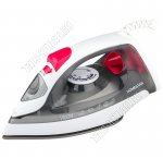 Утюг с керамической подошвой 1800Вт пар 95г/вода 190мл, цвет белый/серый (10) 