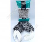 Мочалка вязаная, поролон внутри 