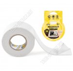 Лента 2-х стор.(вспен.основа) 24мм*2м 1200мкм,белая (180) 