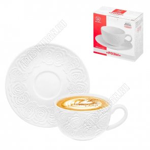 Розы Чай- 2пр 300мл (чашка-пиала) п/у 