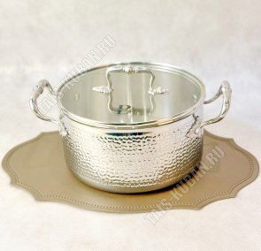 EMBOSS Кастрюля 5,0л d24см (3) 