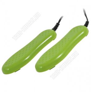 .Сушилка д/обуви электрическая 12Вт (18х7см) быстрый нагрев 65-75С,керемический нагрев.элем,световой индикатор,блистер (24) 