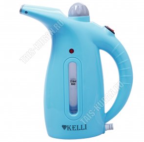 Отпариватель ручной для одежды 1700Вт для воды 350мл, 2 режима,  цвет бирюзовый 