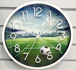 Часы (пластик) круг.d30см 