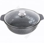 Черный Жаровня 3,0л d26 h8,5см (5)