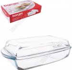 Форма д/запекан.(прямоуг) со стек.крышкой 1,3л+0,9л 28х16см h5см п/у