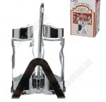 Н-р д/специй 2шт*50мл (стекло+металл)+салфетница (72) 