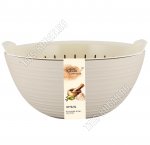 Миска-дуршлаг 4,1л+2,4л латте (d25 h12,5см) (10) 