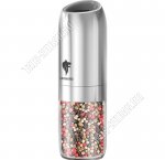 Мельница д/специй гравитационная 6Вт, 176мл, серебро (35) 