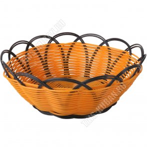 Сухарница-хлебница п/дерево круг.(d22 h7см) 