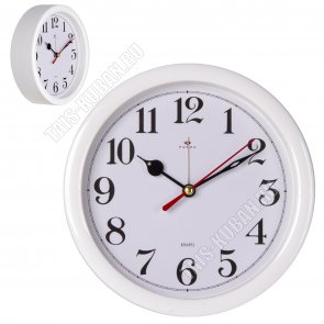 Будильник кругл. d15см 