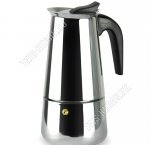 Кофеварка Гейзерная нержавеющая 450мл на 9 чашек (12) 