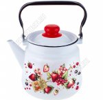 Ягодки Чайник белый 3,5л (4) 