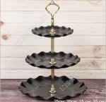 Фруктовница 3-х яр, кругл (d15/20/25 h35см) 