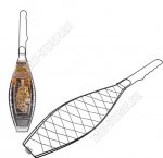 Решетка плоск для рыбы 36,5х13см (48).