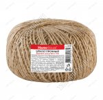 Веревка/шпагат джутовый (100м) d1мм, 500текс, клубок (25) 