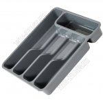 Лоток-вклад д/ст.приб.5-ти сек. серый (33х29,5 h6см) (20) 