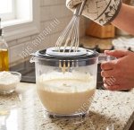 Емкость 2,2л д/работы с миксер,блендер, крыш.прозрач/графит (18) 