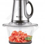 Измельчитель 1200Вт 1,8л стеклянная чаша, цвет-серебро/черный(8) 