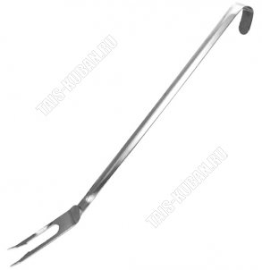 Вилка транжирная д/больш.кус.мяса L39см, крюч.д/подвеш 